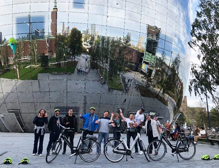 Fietstocht rotterdam pol1